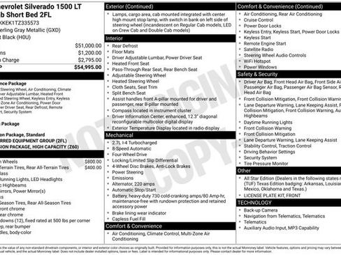 New 2026 Chevrolet Silverado 1500 LT AWD/4WD image 25