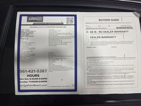 Used 2025 MAZDA CX-30 AWD 2.5 S w/ Preferred Package image 23