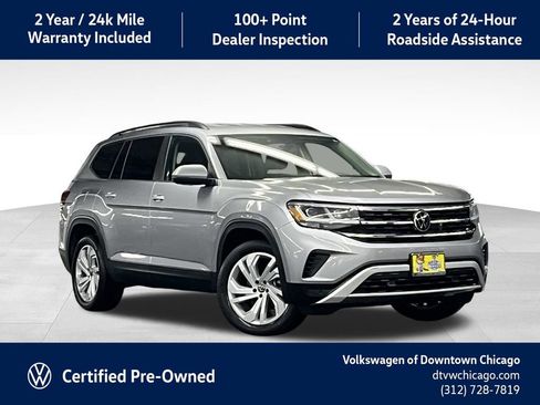 Certified 2022 Volkswagen Atlas SE AWD/4WD image 1