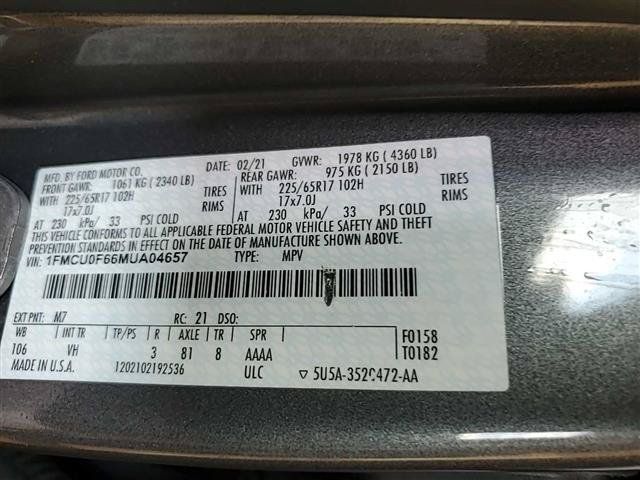 Used 2021 Ford Escape S FWD image 17