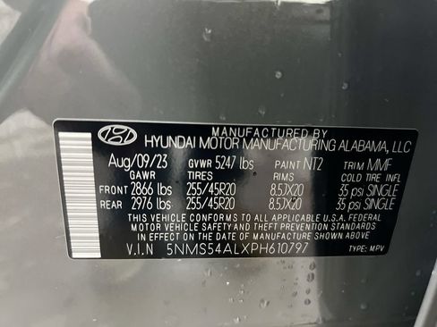 Used 2023 Hyundai Santa Fe Calligraphy w/ Cargo Package FWD image 29