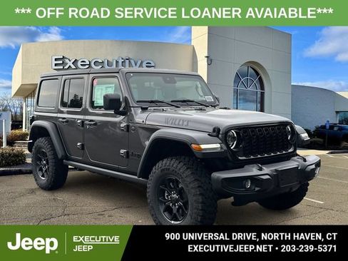 Used 2025 Jeep Wrangler Unlimited Sport AWD/4WD image 1