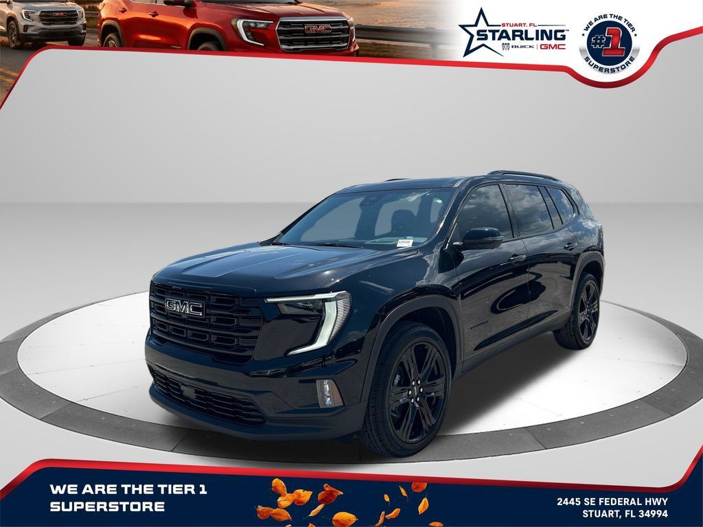 New 2027 GMC Acadia Elevation w/ Black Edition FWD 360° Tour