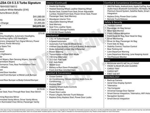 Used 2025 MAZDA CX-5 Signature image 10