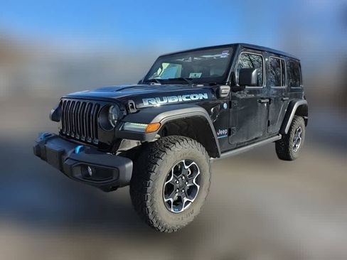 Used 2023 Jeep Wrangler Unlimited Rubicon 4xe w/ Cold Weather Group image 3