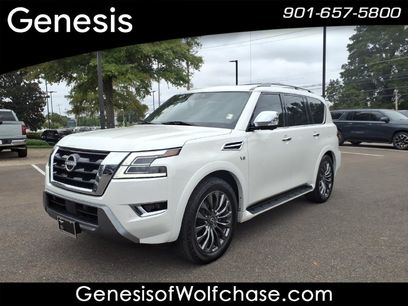 Used 2021 Nissan Armada Platinum w/ Captain's Chairs Package