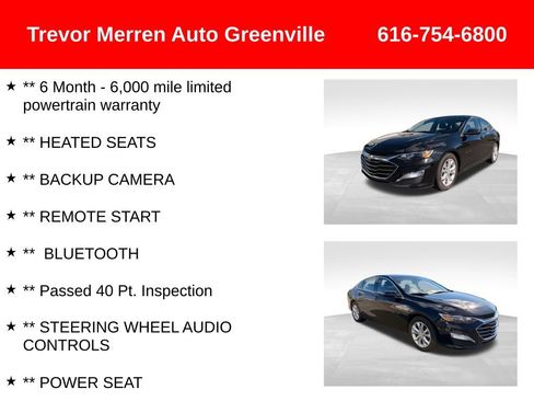 Used 2023 Chevrolet Malibu LT w/ Driver Confidence Package FWD image 7