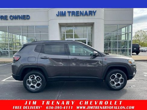 Used 2022 Jeep Compass Trailhawk w/ Trailhawk Elite Group AWD/4WD image 1