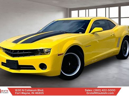 Used 2011 Chevrolet Camaro LS w/ Black Stripe Package RWD image 1