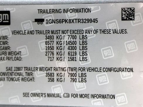 Used 2026 Chevrolet Tahoe Z71 w/ Comfort Package AWD/4WD image 57