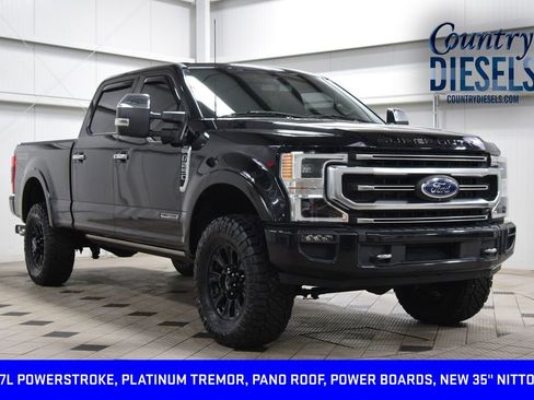 Used 2021 Ford F250 Platinum w/ Tremor Off-Road Package AWD/4WD image 1
