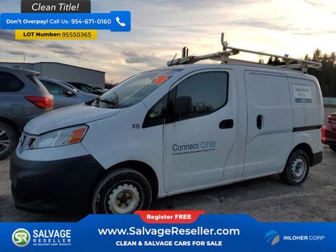 Used 2015 Nissan NV200 S w/ Back Door Glass Package image 1