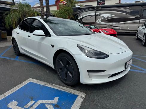 Used 2021 Tesla Model 3 Long Range AWD/4WD image 1