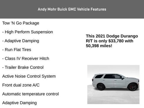 Used 2021 Dodge Durango R/T w/ Tow 'N Go Package AWD/4WD image 15