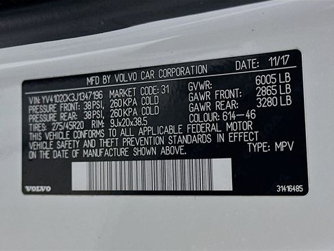 Used 2018 Volvo XC90 T5 Momentum w/ Momentum Plus Package FWD image 37