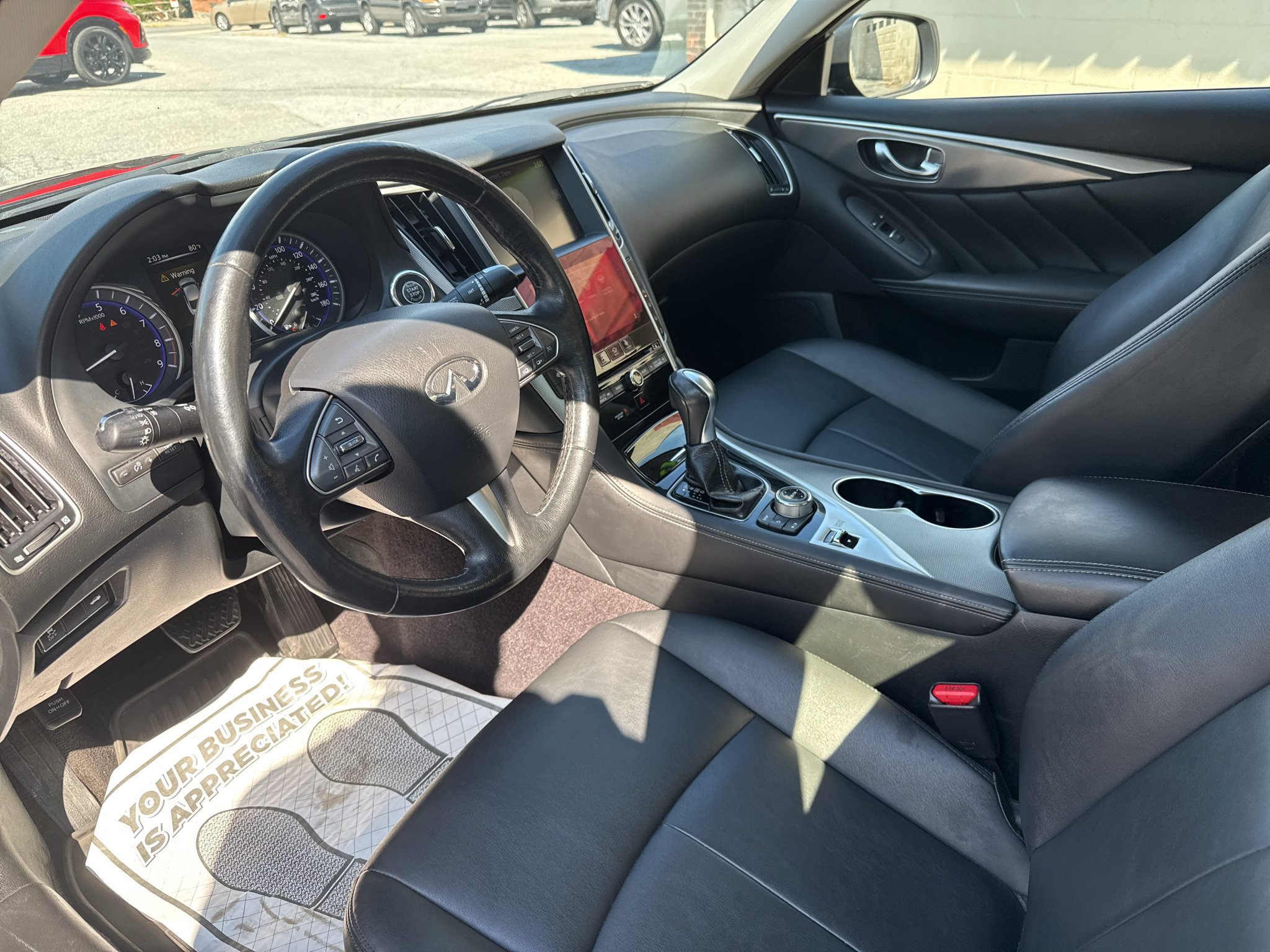 Used 2015 INFINITI Q50 AWD w/ Moonroof Package image 9