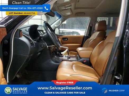 Used 2017 Nissan Armada Platinum w/ Captain Seat Package AWD/4WD image 9