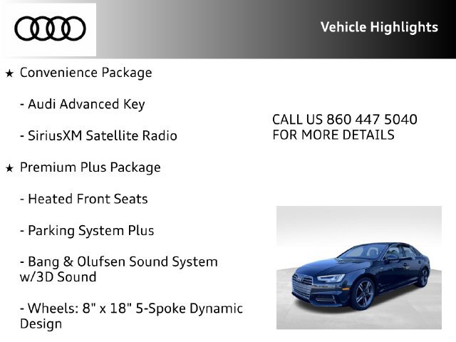 Used 2017 Audi A4 2.0T Premium Plus AWD/4WD image 21