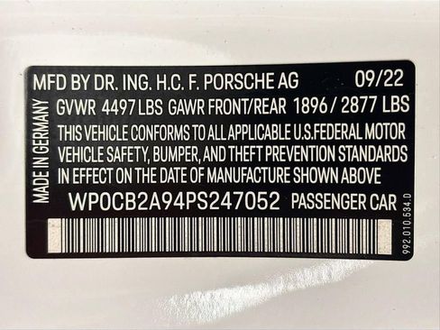 Certified 2023 Porsche 911 Carrera GTS RWD image 72