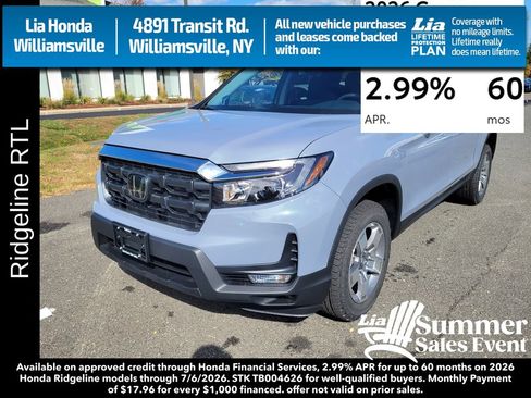 New 2026 Honda Ridgeline RTL image 9