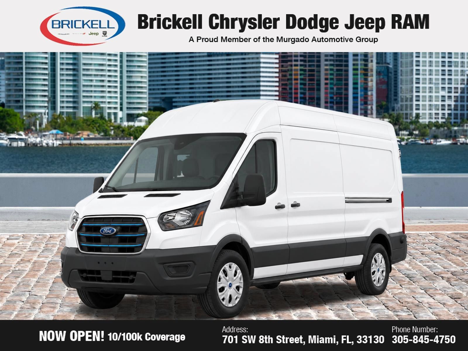 Used 2023 Ford E-Transit Medium Roof RWD 360° Tour