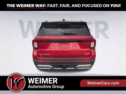 Used 2025 Ford Explorer Platinum w/ LUX Leather Package AWD/4WD image 5