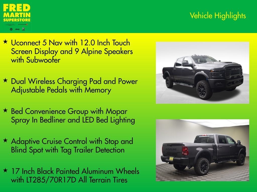 New 2026 RAM 2500 Power Wagon AWD/4WD image 15