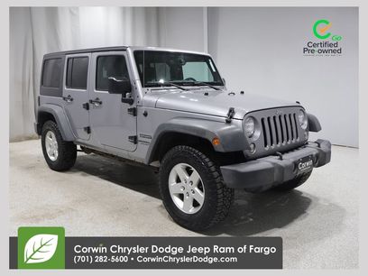 Certified 2016 Jeep Wrangler Unlimited Sport w/ Quick Order Package 24S