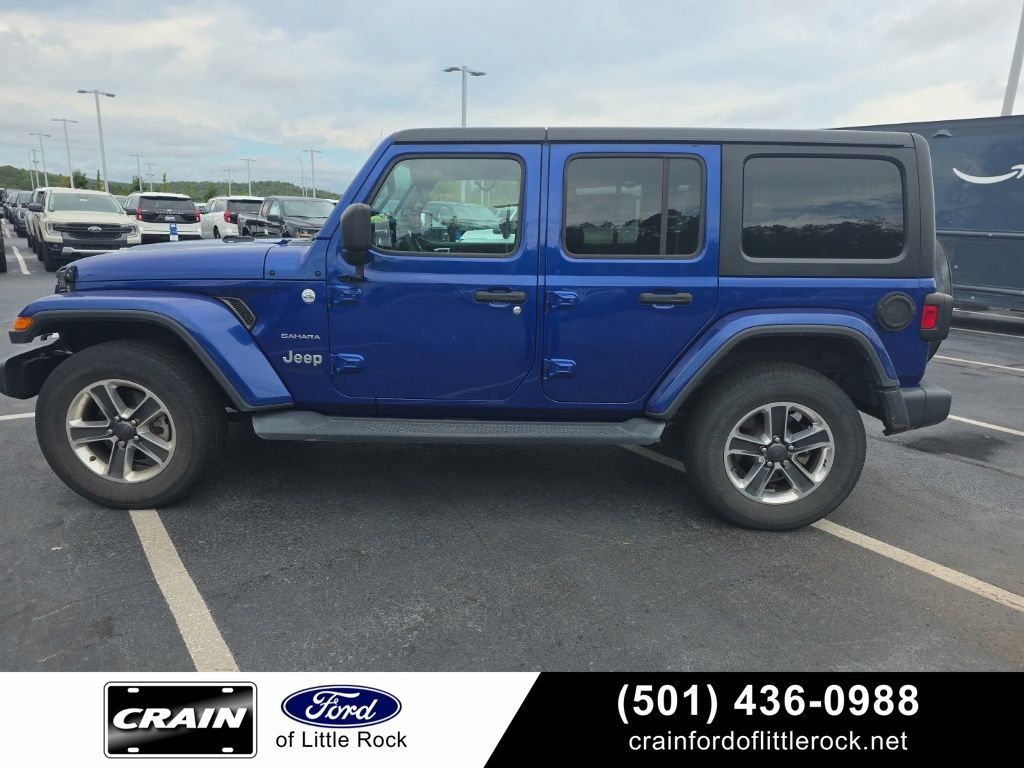 Used 2018 Jeep Wrangler Unlimited Sahara AWD/4WD image 1
