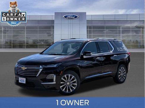 Used 2023 Chevrolet Traverse Premier w/ LPO, Floor Liner Package image 1