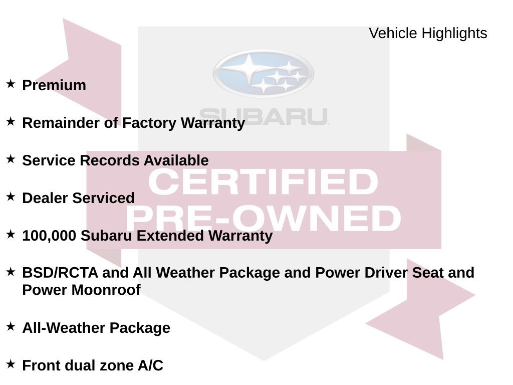 Certified 2026 Subaru Crosstrek 2.5i Premium AWD/4WD image 9