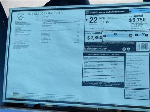 Certified 2026 Mercedes-Benz GLE 350 4MATIC image 18