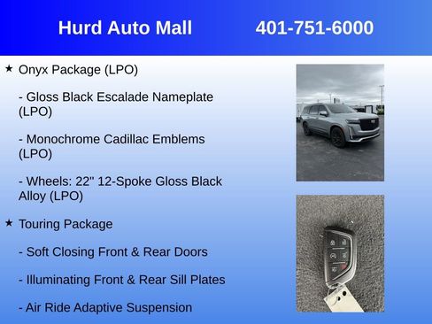 Used 2023 Cadillac Escalade Sport Platinum w/ LPO, ONYX Package image 30