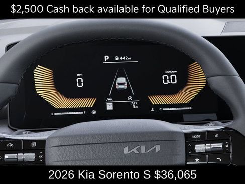 New 2026 Kia Sorento S w/ S Panoramic Sunroof Package image 22