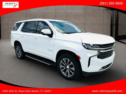 Used 2021 Chevrolet Tahoe LT RWD image 1