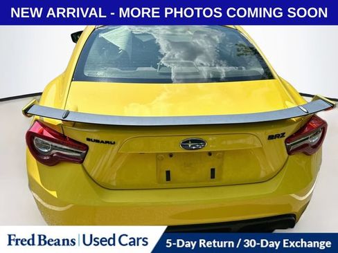 Used 2017 Subaru BRZ Series.Yellow RWD image 12