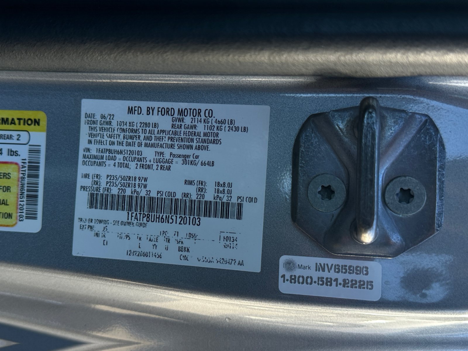 Used 2022 Ford Mustang Premium RWD image 26