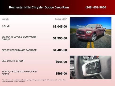 Certified 2023 RAM 1500 Big Horn AWD/4WD image 6