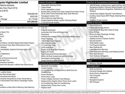 Used 2020 Toyota Highlander Limited image 6