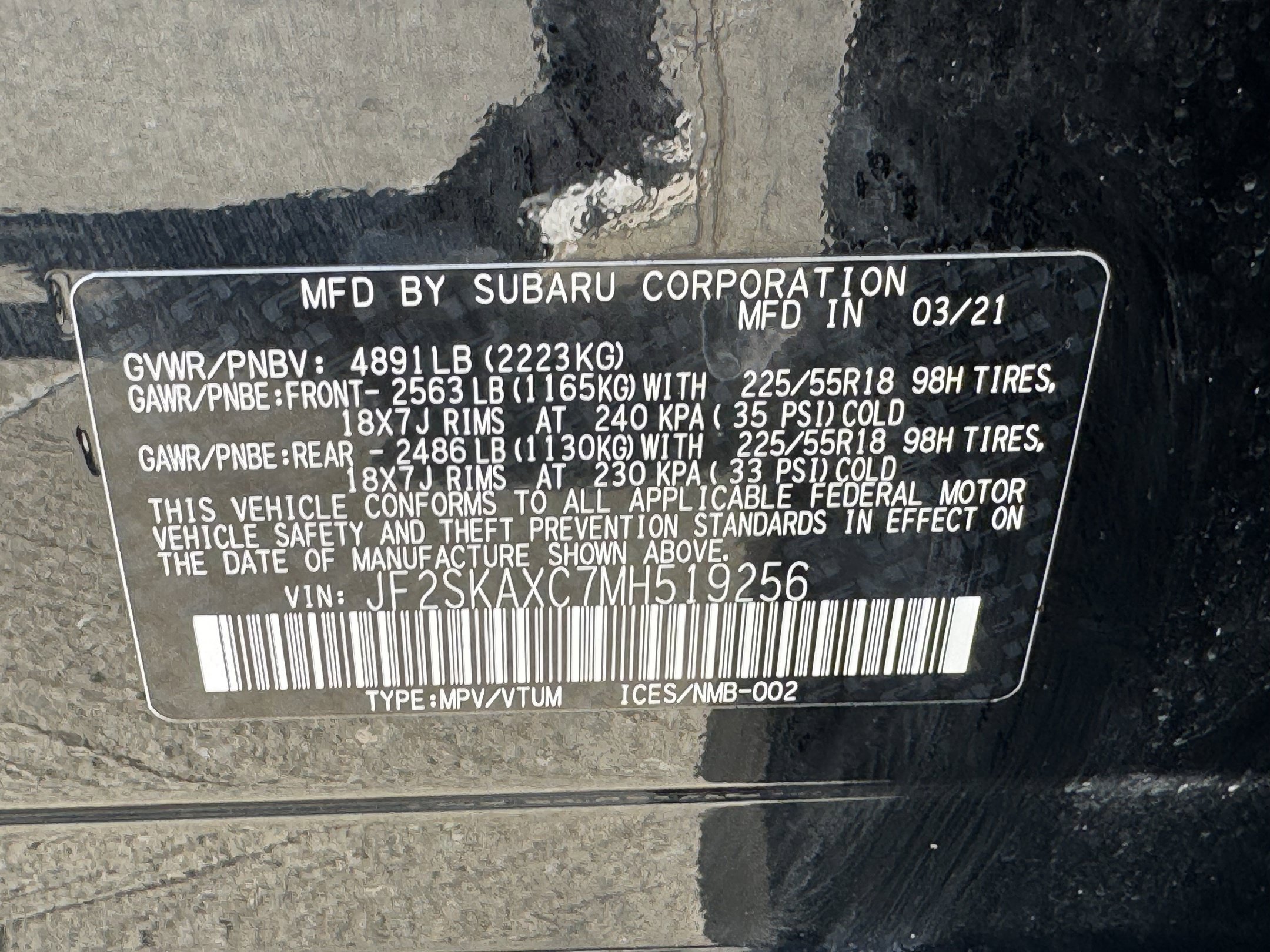 Used 2021 Subaru Forester Touring w/ Popular Package #2 AWD/4WD image 38