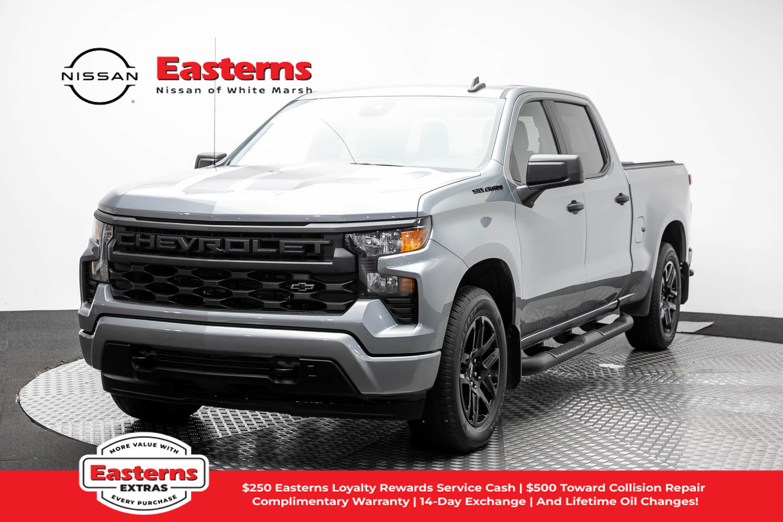 Used 2024 Chevrolet Silverado 1500 Custom w/ Rally Edition AWD/4WD image 1