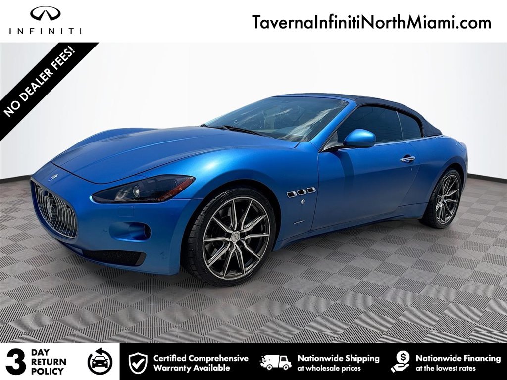 Used 2012 Maserati GranTurismo Convertible RWD image 1