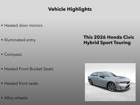 New 2026 Honda Civic Sport Touring image 10