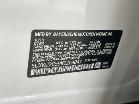 Used 2019 BMW X6 xDrive35i image 19