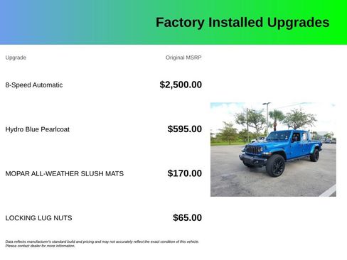 Used 2024 Jeep Gladiator Sport AWD/4WD image 4