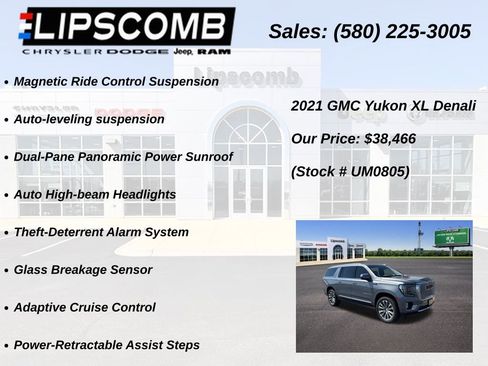 Used 2021 GMC Yukon XL Denali w/ Denali Premium Package image 11