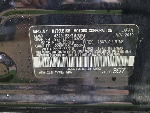 Used 2020 Mitsubishi Outlander Sport SE AWD/4WD image 33