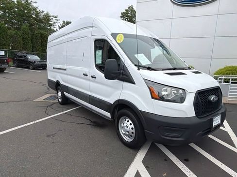 Used 2023 Ford Transit 350 148 High Roof Extended w/ Fleet Safety Package RWD image 9