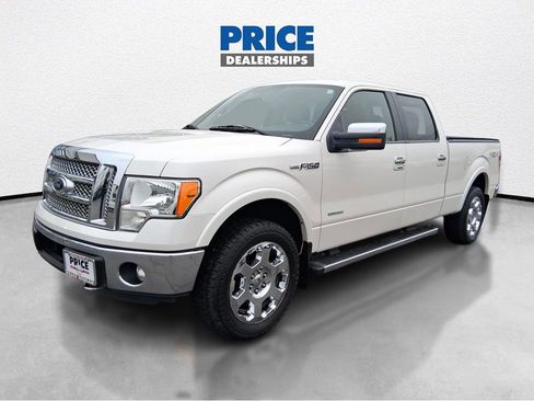 Used 2012 Ford F150 Lariat w/ Lariat Chrome Pkg image 2