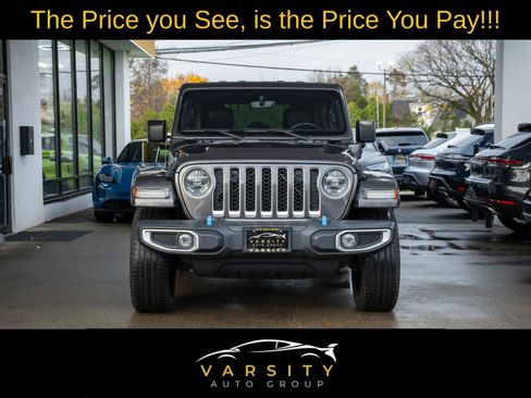 Used 2022 Jeep Wrangler Unlimited Sahara 4xe w/ Cold Weather Group image 2